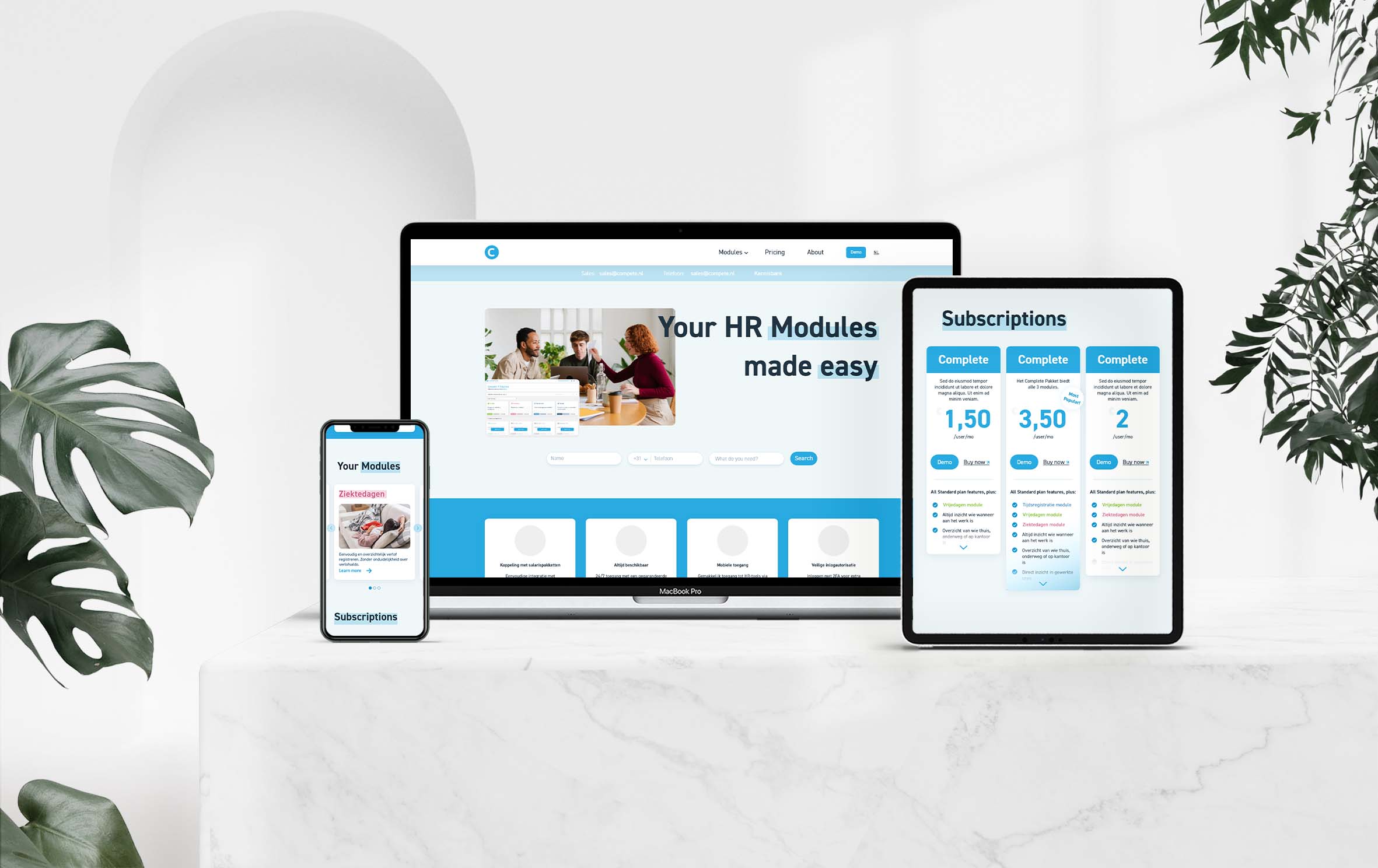 Web design